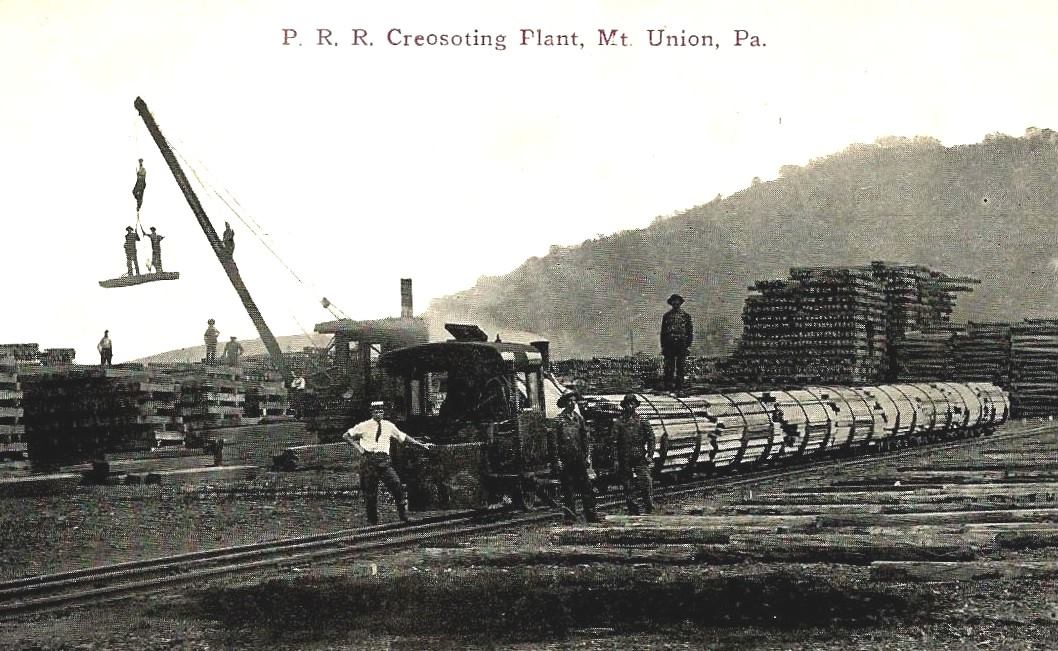Pennsylvania Railroad Creosoting Plant in Mount Union